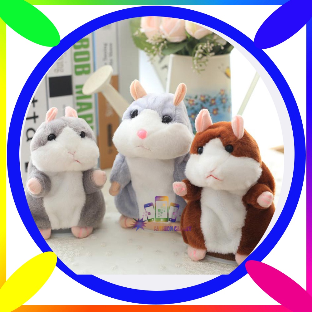 Talking Hamster Toys Mainan Anak Bisa Bicara  Boneka Peniru Suara Mainan Bayi mainan Mainan Boneka