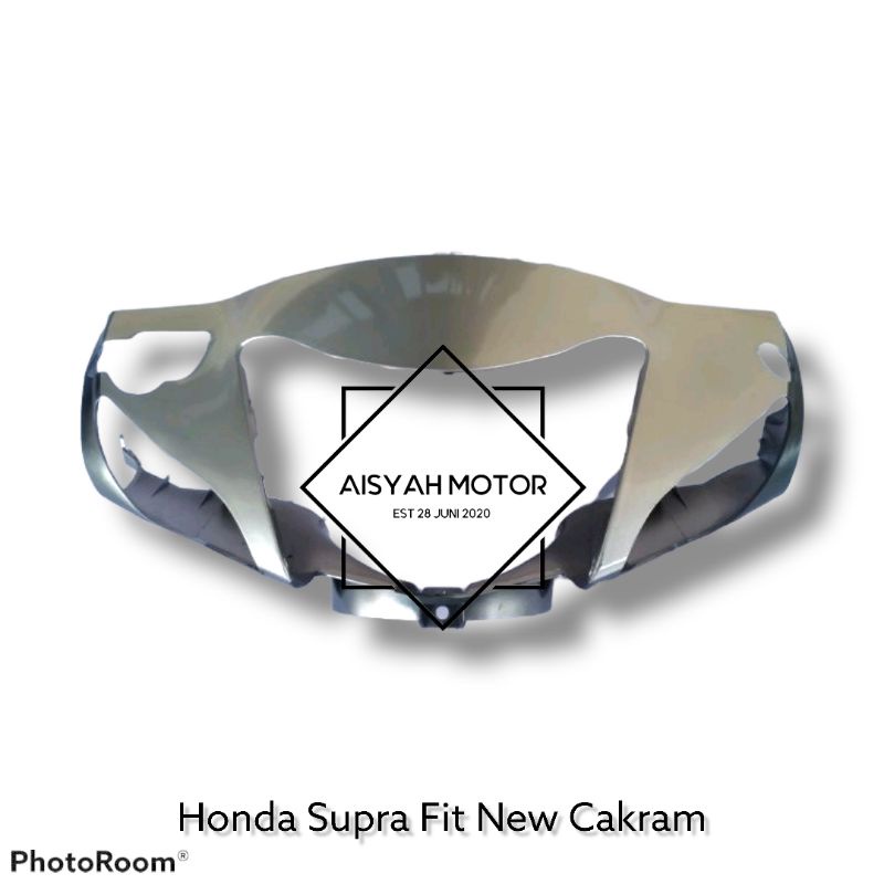 Bodi Halus Honda Supra Fit New Cakram Warna Silver