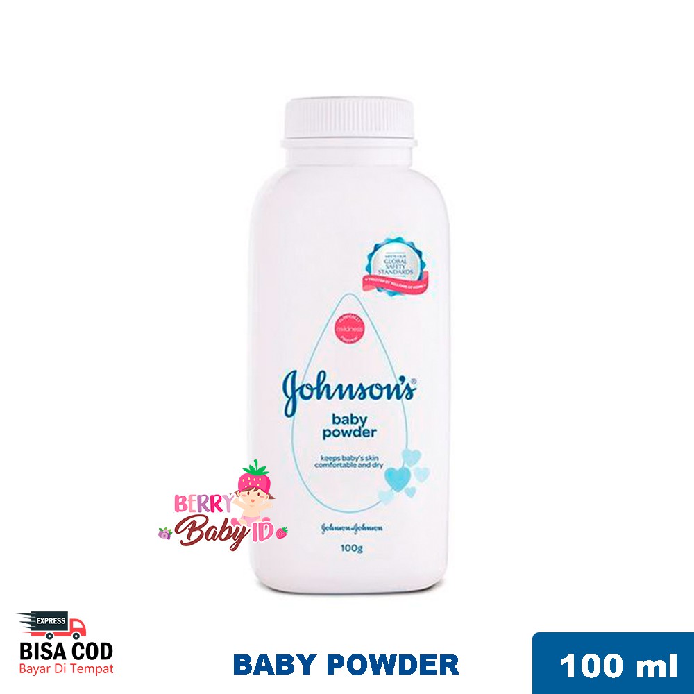 Johnson's Baby Powder 100 g 200 g Bedak Tabur Bayi 100g 200g Berry Mart