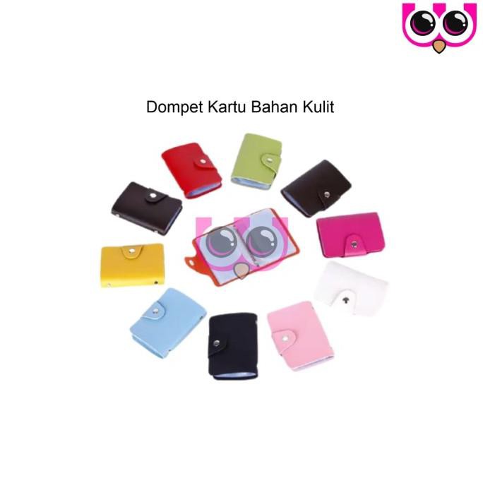 

[KULIT] DOMPET KARTU BAHAN KULIT MUAT 24 KARTU winsh09 Ayo Beli