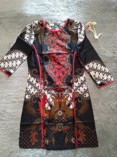 Qnunbatik Batik Family Tunik Mutia