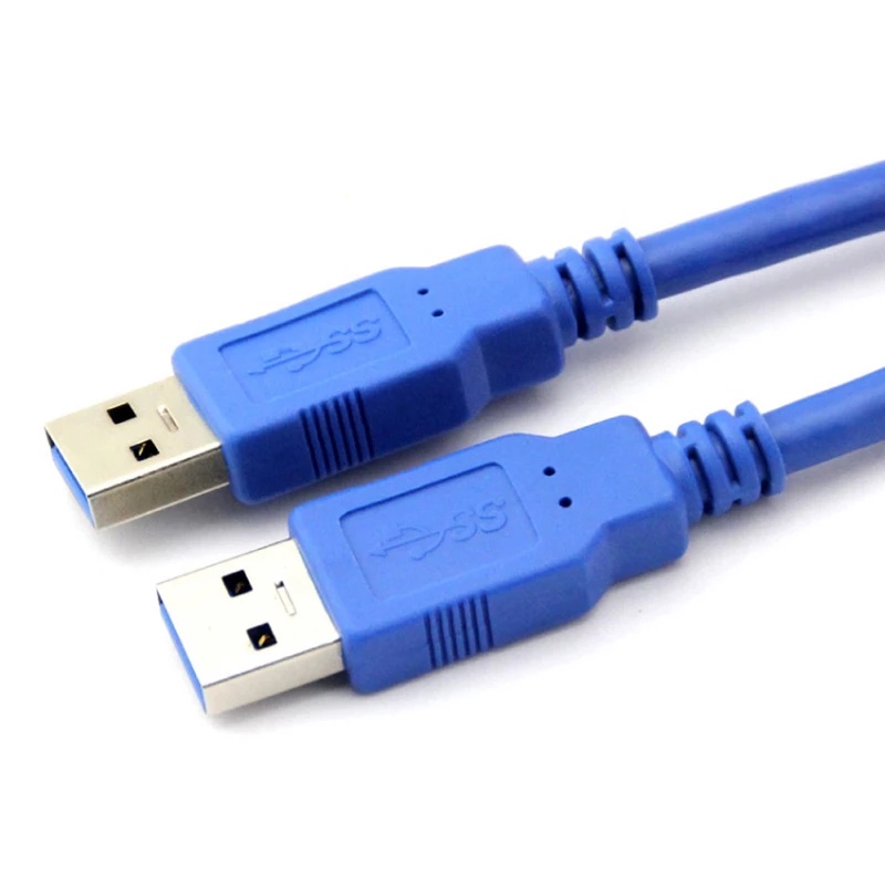 Radiator Transmission Dual Type A Male to Type A Male Adapter Extension Cable USB 3.0 Male to 0.6 / 1 / 5m Type / Data Super Speed 5Gbps Data Sync Cable