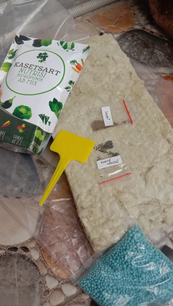 Rockwool Lokal Hidroponik 15 X 30 X 2.5 Cm