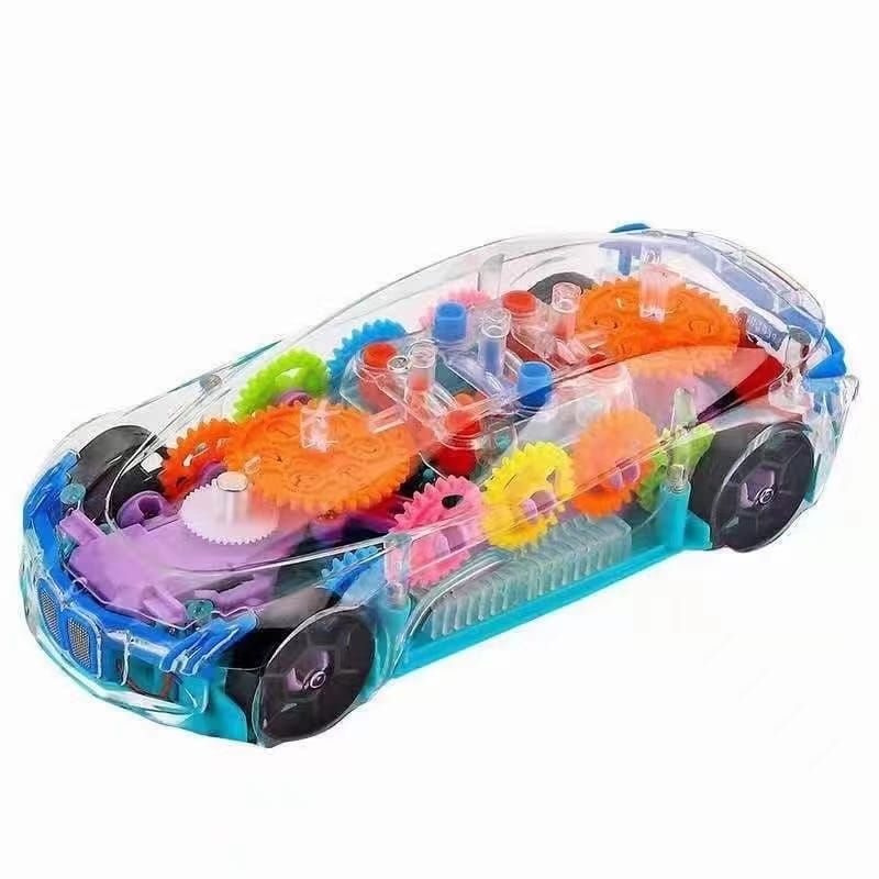 Mainan Anak Mobil Concept Racing LED Full Colour Music/Body Transparan BRO-1319