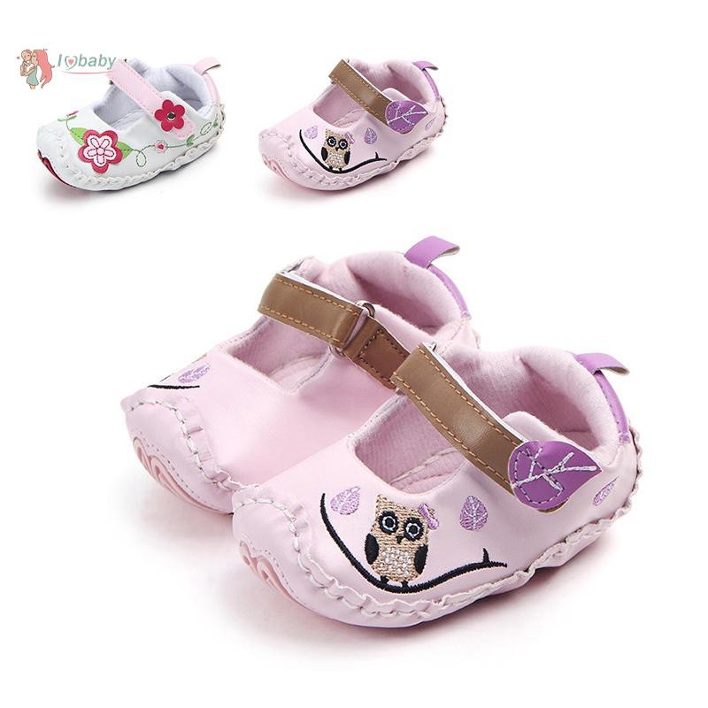 Hiiu Sepatu First Walker Bayi Perempuan Anti Slip Motif Hiiu Sepatu First Walker Bayi Perempuan Anti Slip Motif