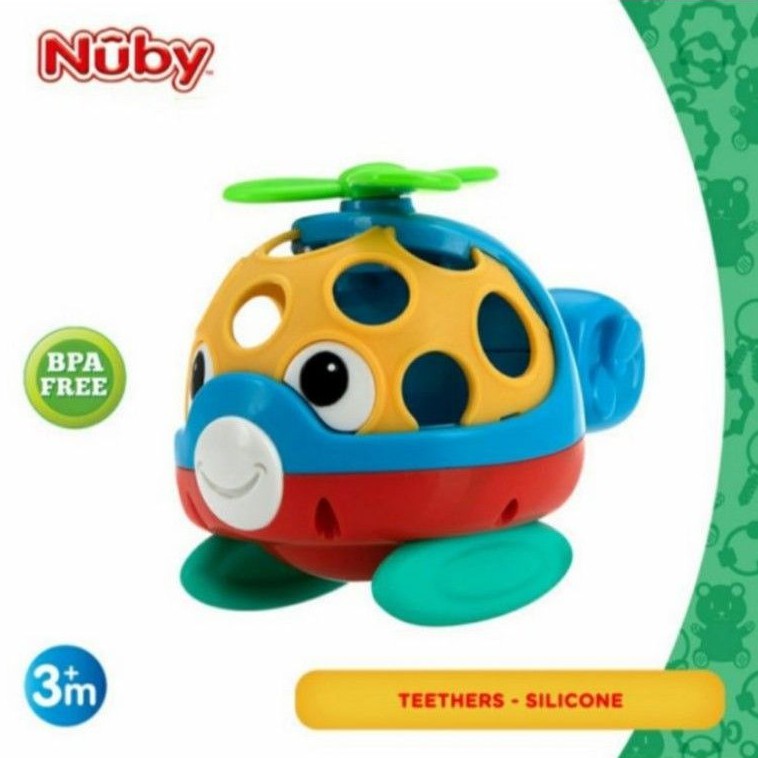 NUBY Play Pals Teether Mainan Bayi Vehicles Baby Toys