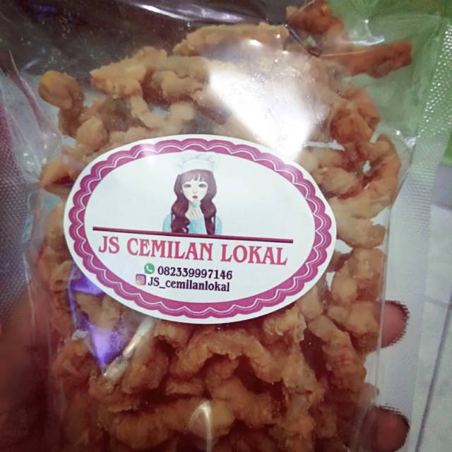 

Kripik usus original krispy
