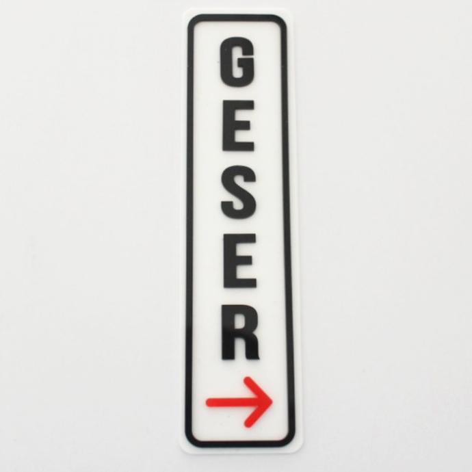 

Sign Akrilik Timbul Geser | Label Pintu Geser Acrylic helloto99 Segera Beli