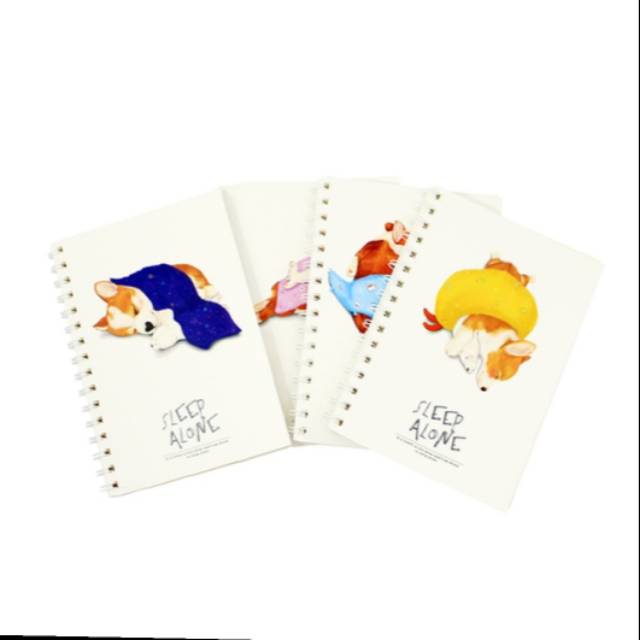 

Buku Tulis Spiral A5 Animal Sleep