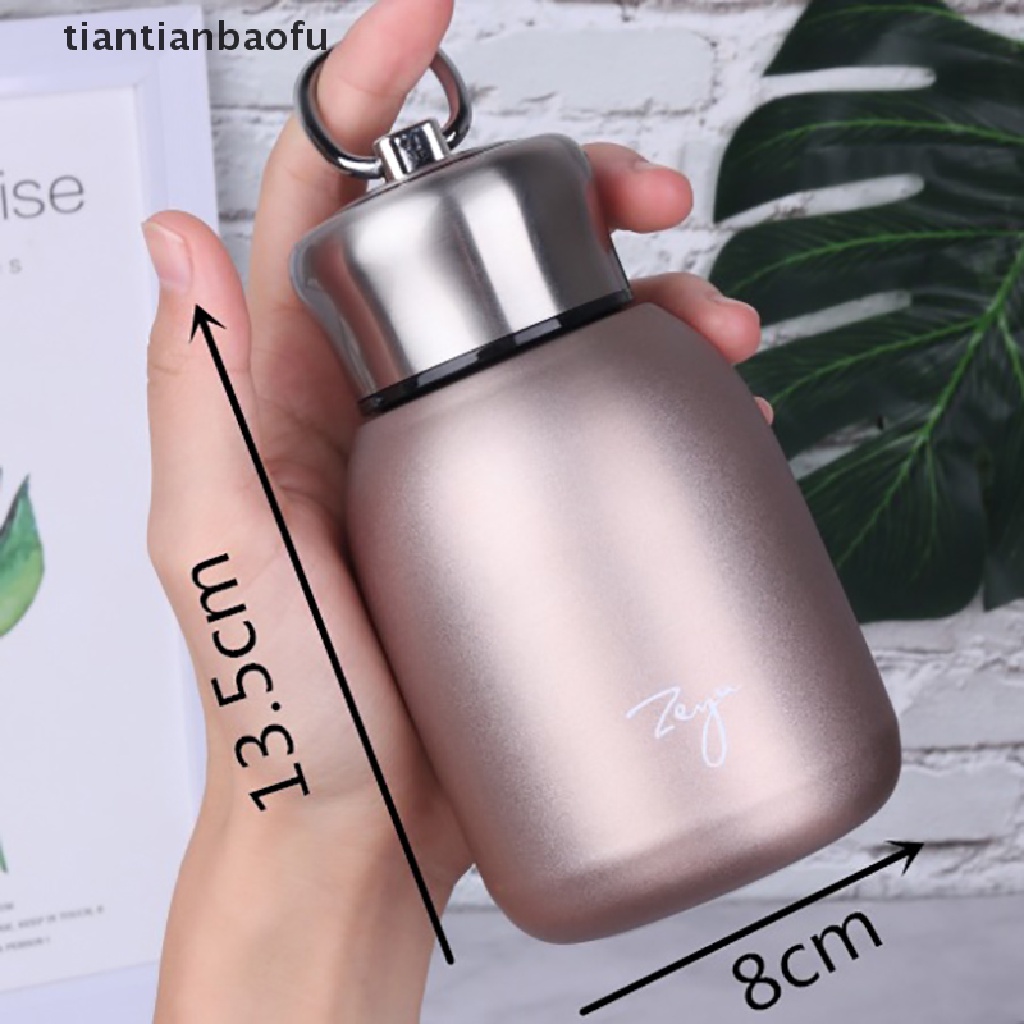 [tiantianbaofu] Mini Coffee Thermos Portable Travel Water Bottle Insulated Thermal Bottle Boutique