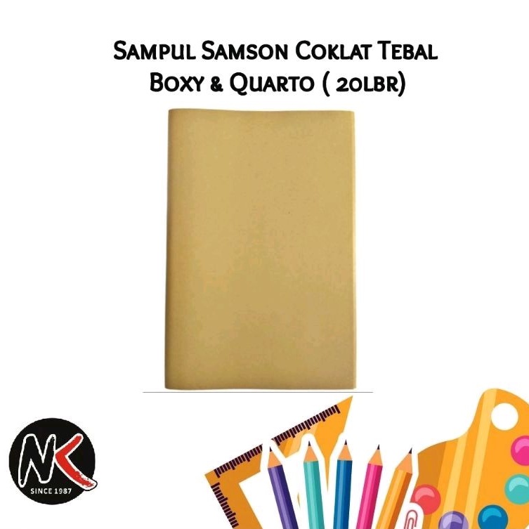 

Sampul Coklat Samson Boxy 30x20 cm (isi 20 Lembar)