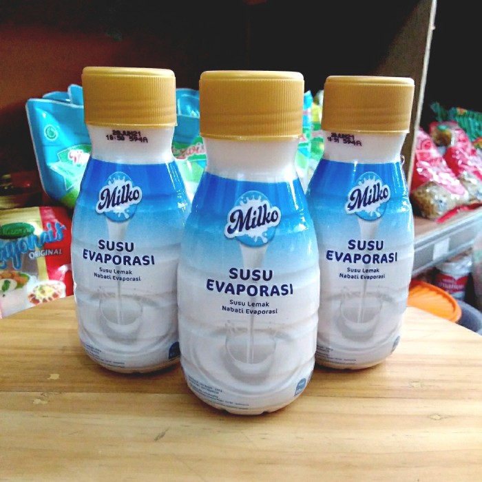 

Susu evaporasi milko berat bersih 210gr