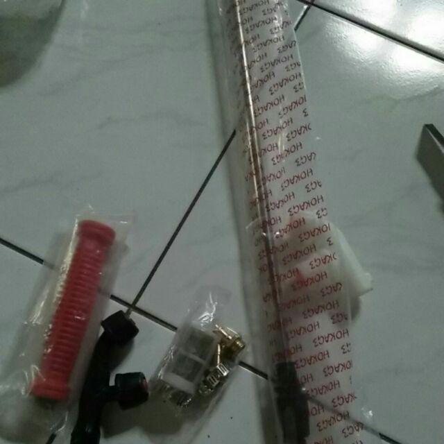 Nozzle Nosel Cabang 2 Putih Pompa Semprot Hama Tipe Elektrik Cba 16 Liter