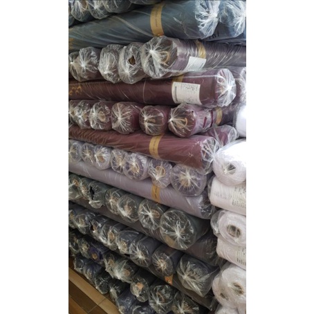 BAHAN 100% POLIESTER IMPORT 1 ROLL JUBAH AL haramain