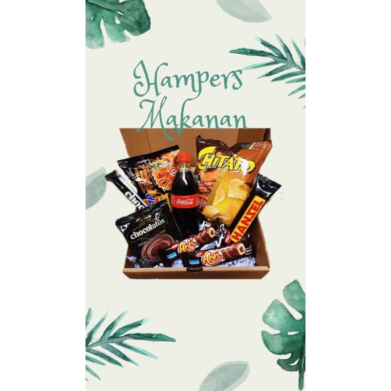 

Hampers makanan||kado wisuda, annive, dll