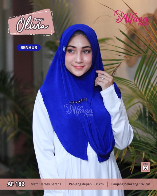 Bergo Olivia by Alfasa Hijab AF 182