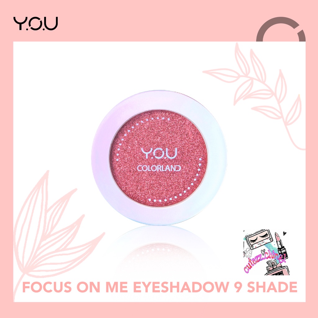 ☃Cutezz_Ching1☃ You ColorLand Focus On Me Eyeshadow