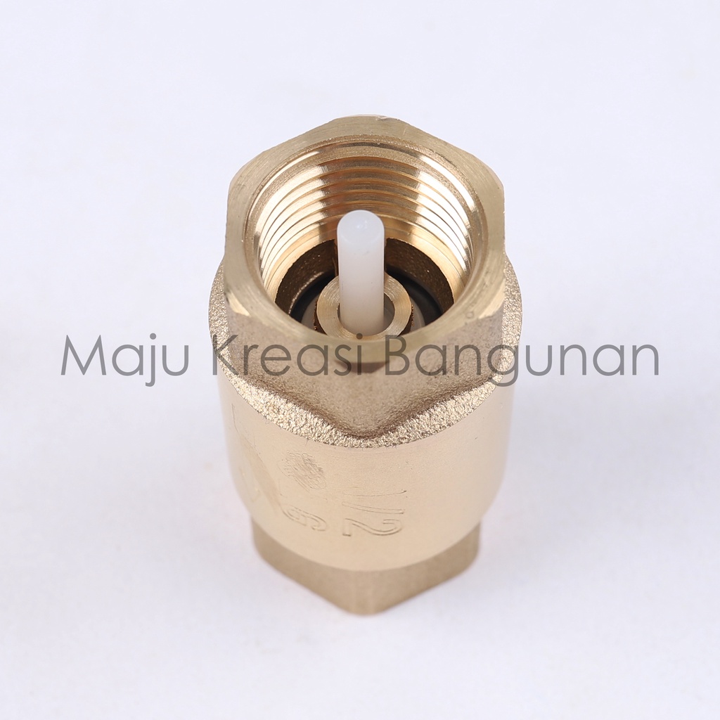 Tusen Klep Soligen 1/2 Inch Kuningan Tosen Tossen 1/2&quot; Inci In Foot Klep Valve Brass Otomatis Pompa Air