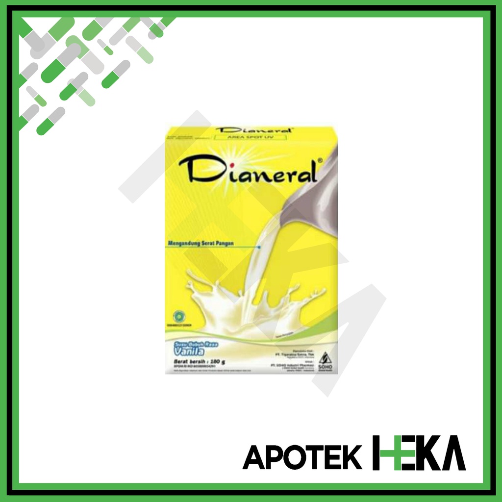 Dianeral Susu Untuk Diabetes 180 g Rasa Vanila (SEMARANG)