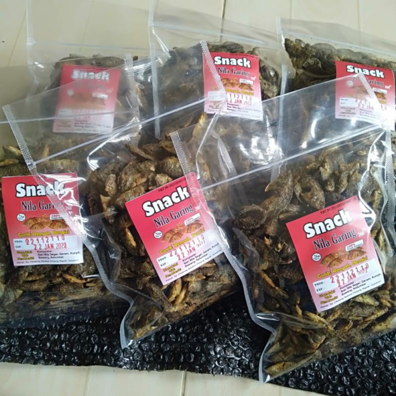 

Baby fish nila krispi garing tanpa tepung