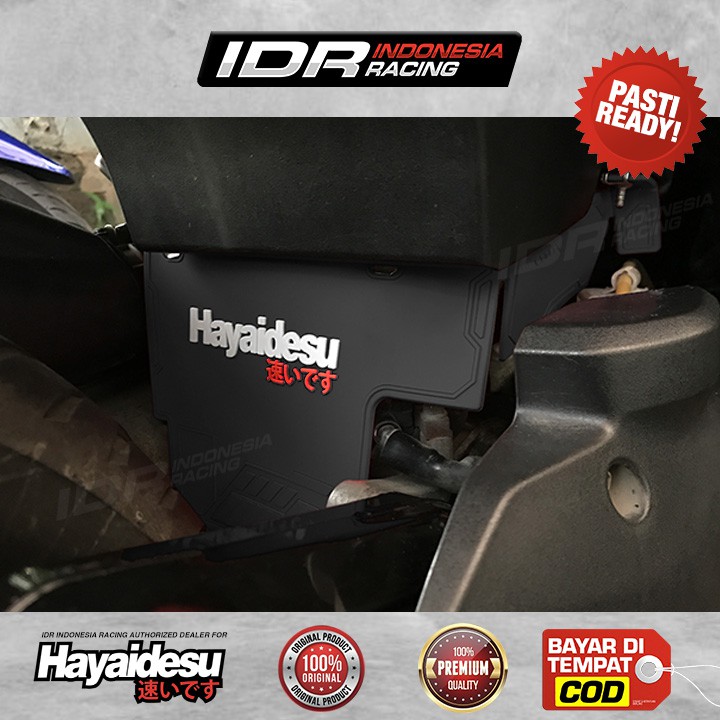 Hayaidesu Mudflap Yamaha Lexi 125 Mud Flap Guard Karet Penahan Lumpur Motor Premium
