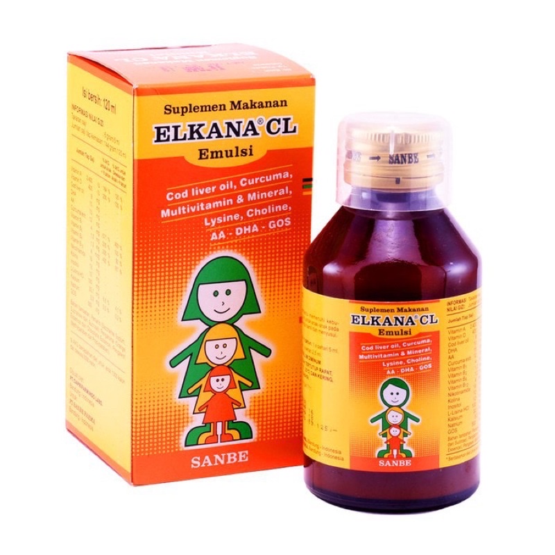 Vitamin Elkana CL untuk anak GTM