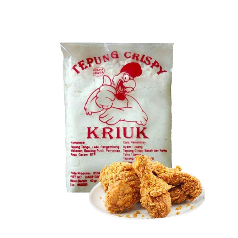 

TEPUNG CRISPY CAP KRIUK - 500gr