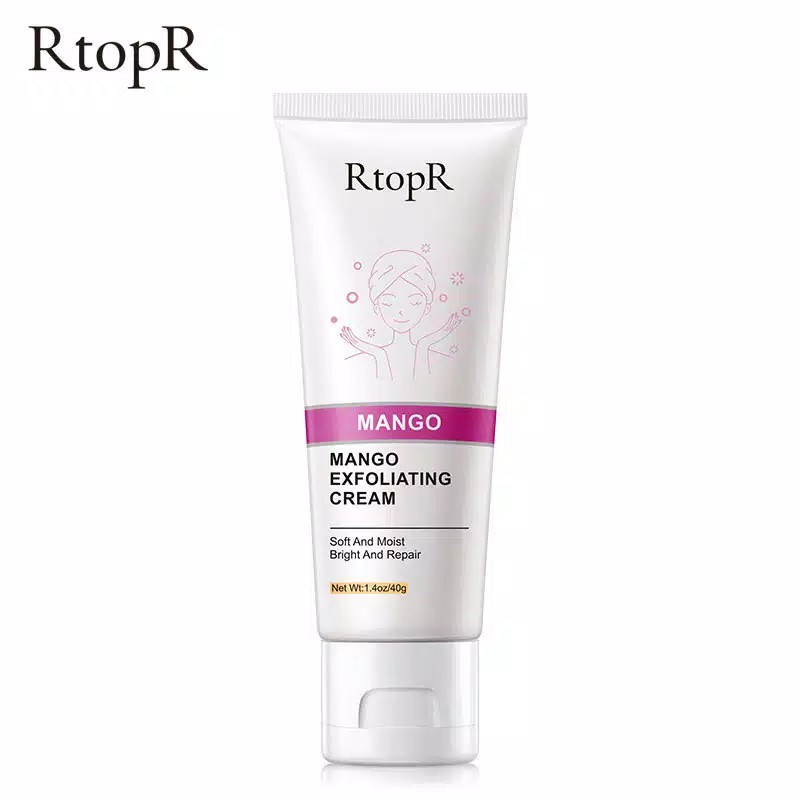 RtopR Mango Exfoliating Cream Remove Dead Skin Penghilang Kulit Mati