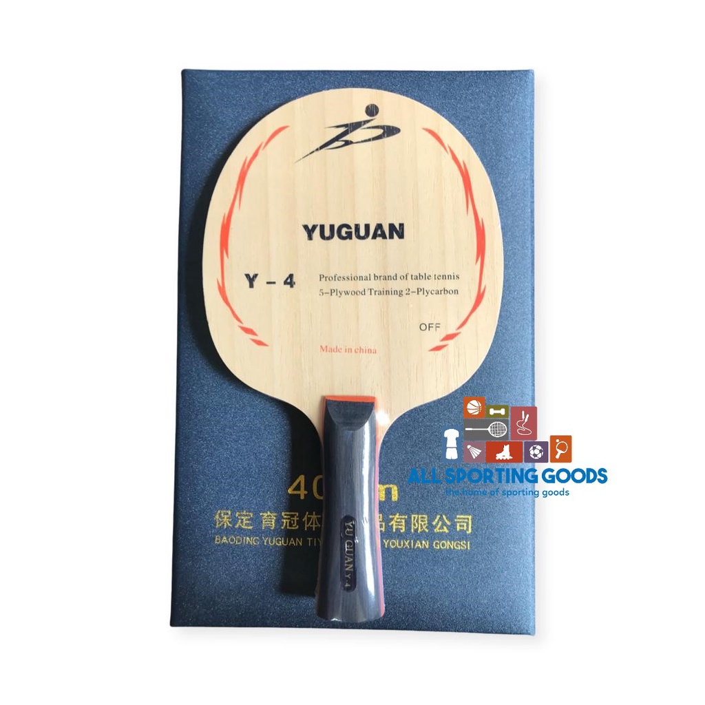 Kayu Pingpong Tenis Meja Yuguan Y-4 Original