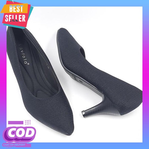 Sepatu Pantofel Slip On Wanita Cewek Import Kulit Sol Karet Murah Putih Hitam Casual White Black Loa