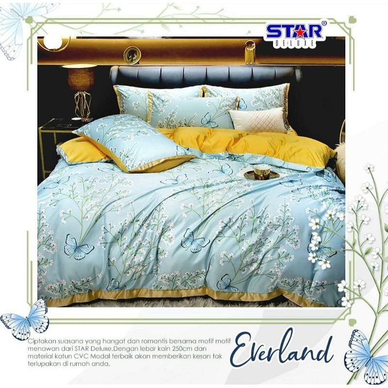 seprai star sprei dan bedcover star