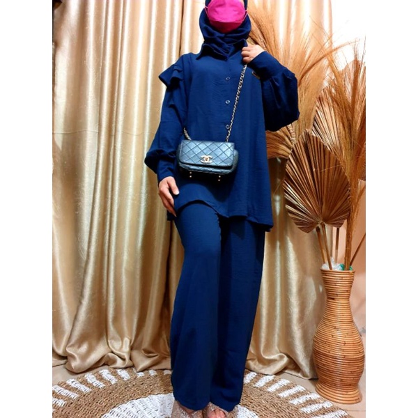 Setelan Crinkle || One Set Crinkle Premium