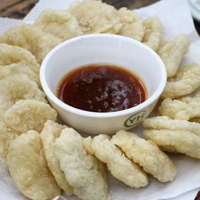 

Rujak cireng crispy isi 30pcs - varian ori,cumi,udang,keju