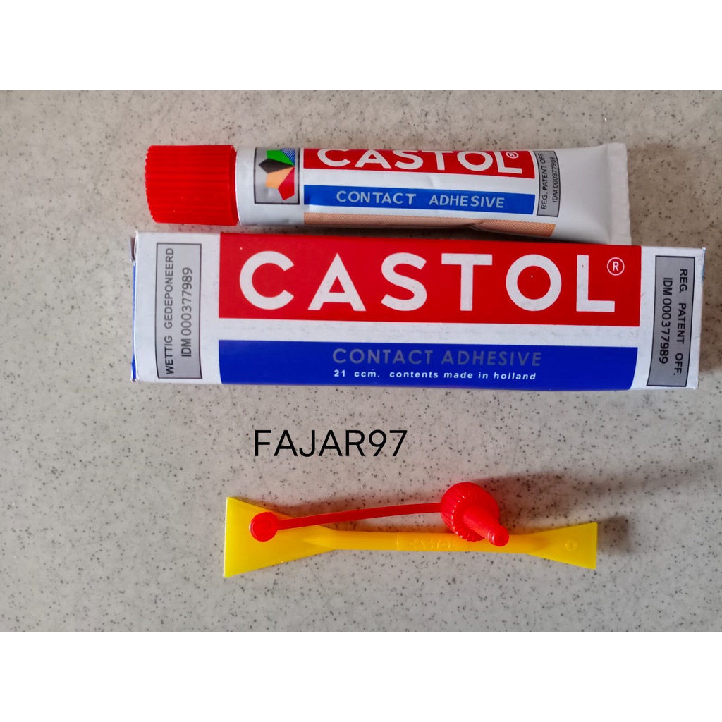Lem Castol Contact Adhesive Tube 21ccm/51ccm