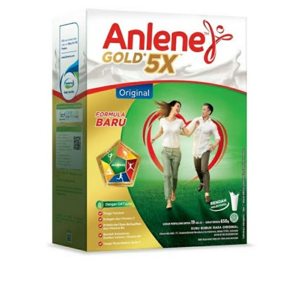 

susu/anlene/susu anlene/susu dewasa/anlene gold plus5X/anlene actifit3X/anlene kemasan baru