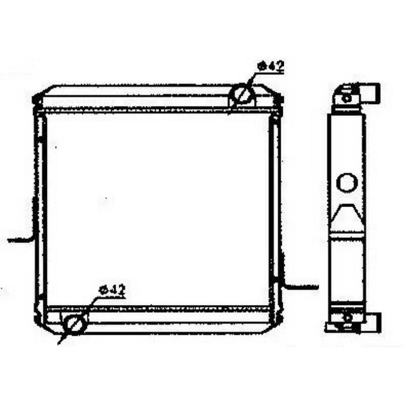 Radiator Hino Dutro 110hd