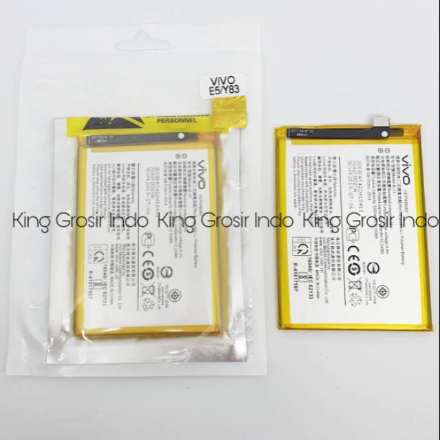 Baterai VIVO B-E5 E5 Y83 Original 100% Battery BE5 E5 Y 83 Batere Batre Batt