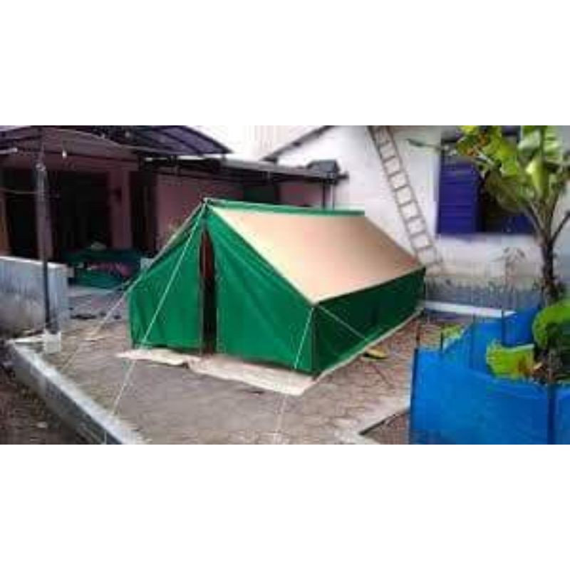 Tenda kain Taslan 3x4m