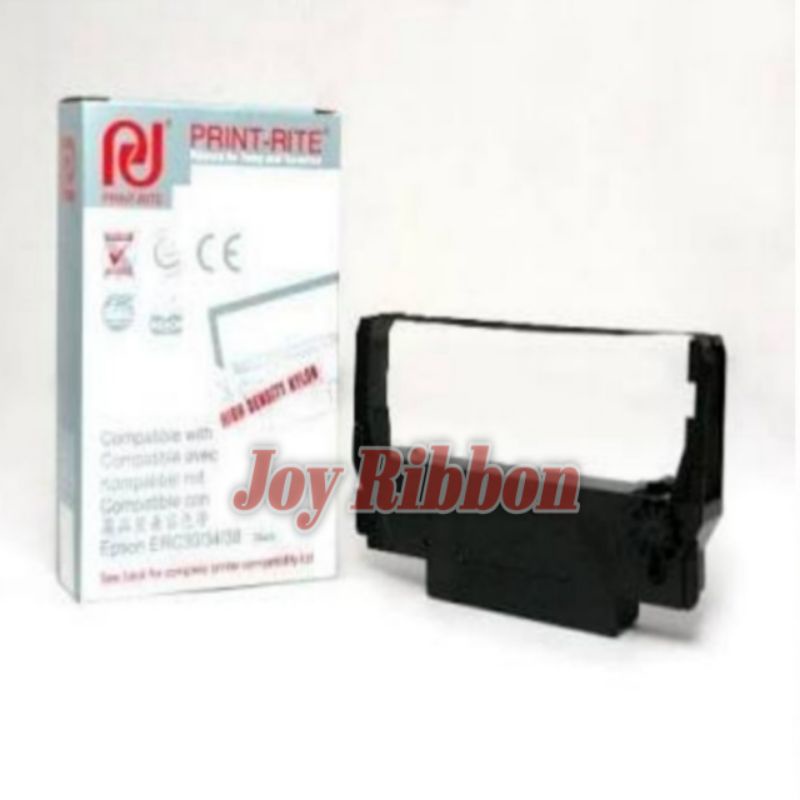 Pita Ribbon Cartridge ERC 38-TMU 220 Merk Print Rite Warna Biru