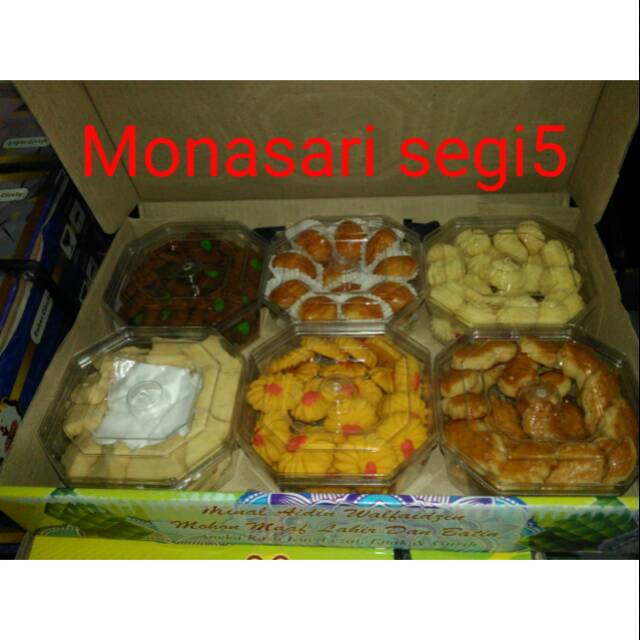 

KUE PAKET LEBARAN isi 6 toples