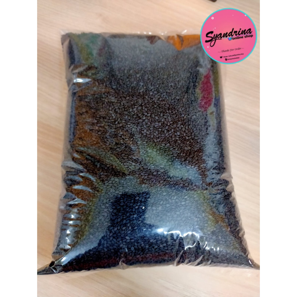 

WIJEN HITAM REPACK 1KG/500 GR/250 GR(LIGHTLY BLACK SESAME)