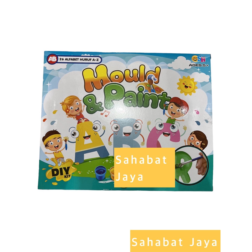 MAINAN ANAK ALFABET PAINT SH 163