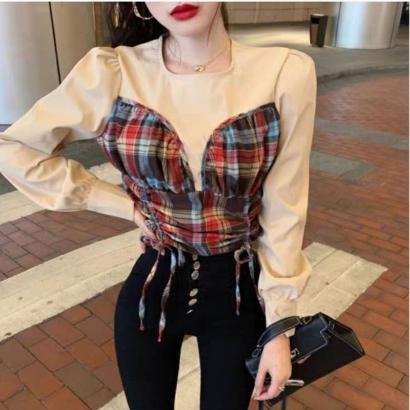 MDLV ~ 8486 MAYUKO ADJUSTABLE DRAWSTRING TEE