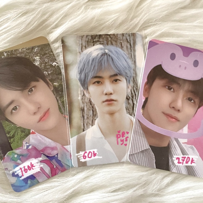 pc photocard jaemin pinkfong pb dad epoxy hello future