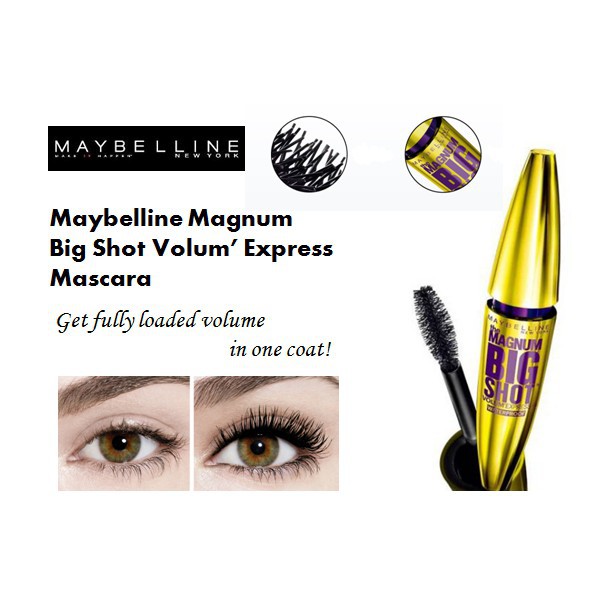 Kosmetik Maybelline / Maskara Maybelline / Maybelline Big Shot Magnum Volum Express Mascara