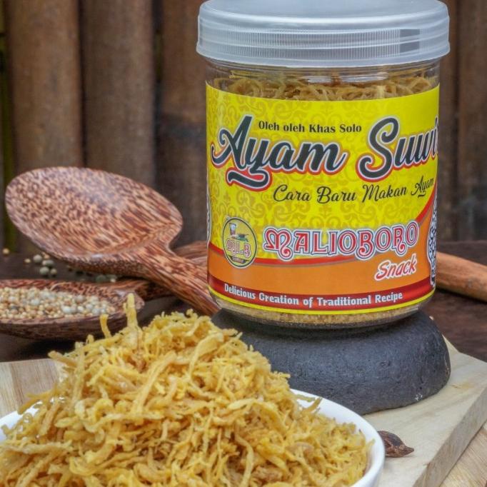 

Ayam Suwir Crispy Malioboro Khas Solo Lauk Siap Saji