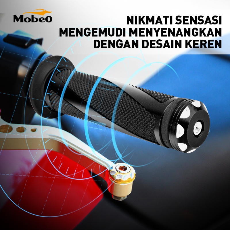 Mobeo Cover Grip Stang Motor Sarung Stang Motor Handgrip Anti-Slip