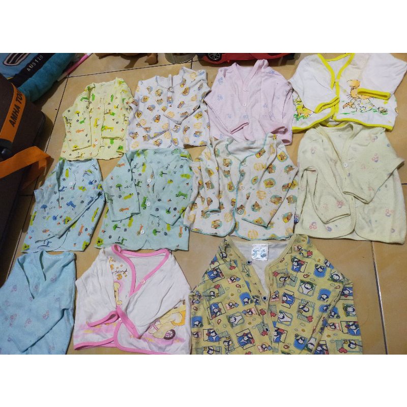PL atasan baju tidur Newborn sampai bayi bulanan laki-laki dan perempuan