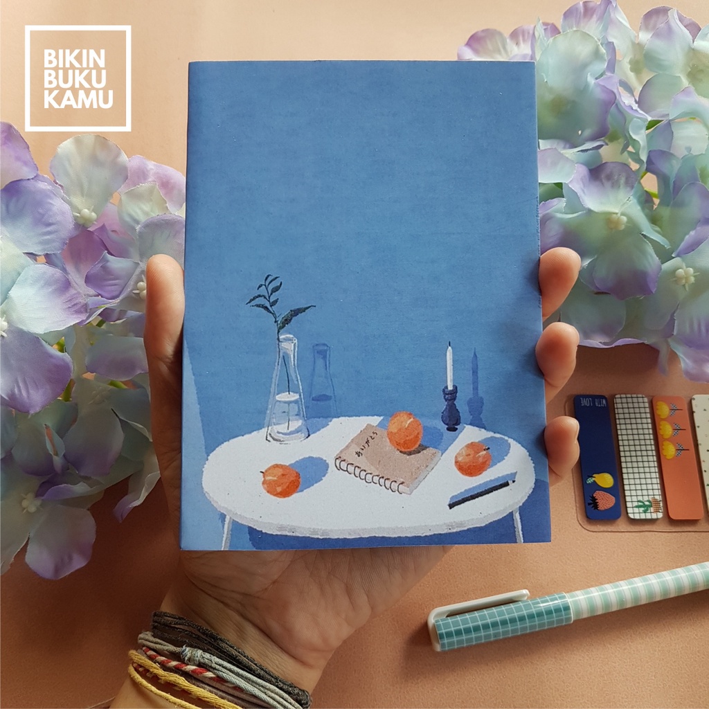 

[57gsm] A6 Notes Notebook Mini Saku Pocket Book Bookpaper Softcover Polos - Breakfast