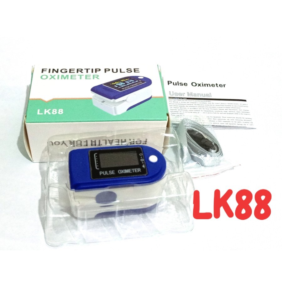 Oxymeter sp02 spo2 LK89 LK87 Fingertip pulse LCD Full Colour LK 88 LK 87 alat test Denyut Nadi